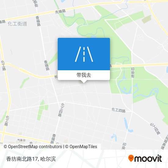 香坊南北路17地图