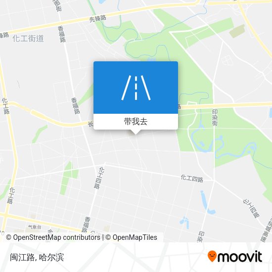 闽江路地图