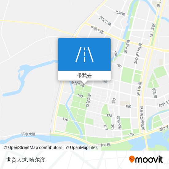 世贸大道地图