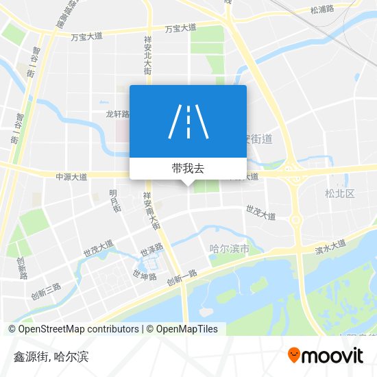 鑫源街地图