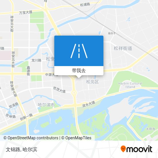 文锦路地图