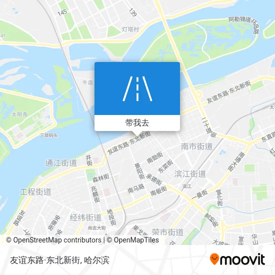 友谊东路·东北新街地图