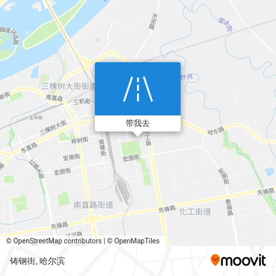 铸钢街地图