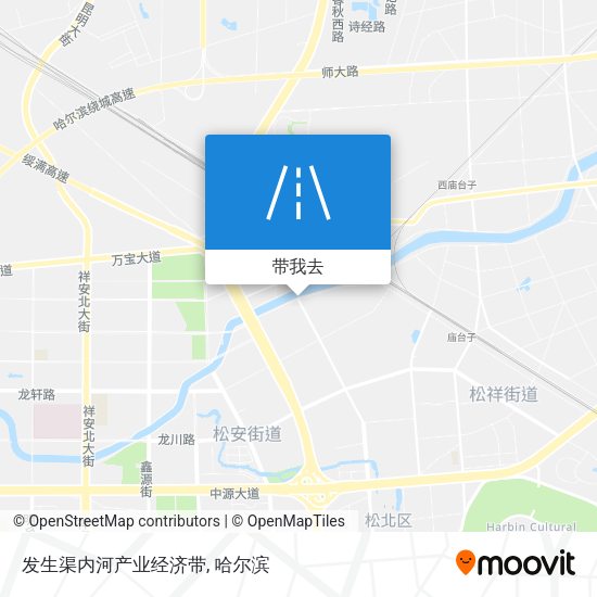 发生渠内河产业经济带地图