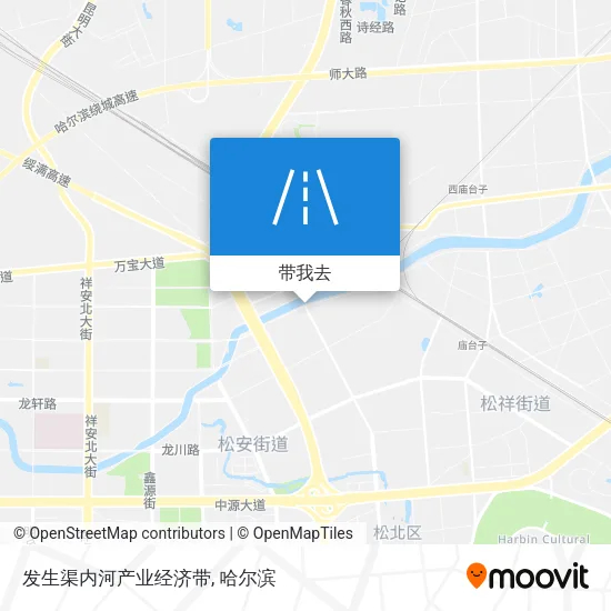 发生渠内河产业经济带地图