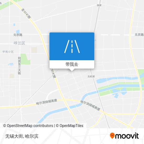 无锡大街地图
