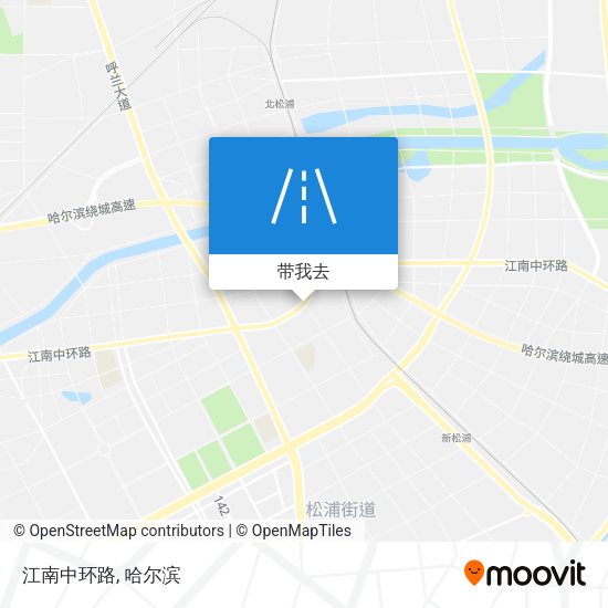 江南中环路地图