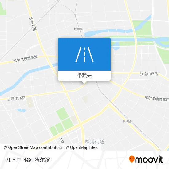江南中环路地图
