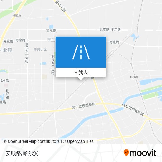安顺路地图