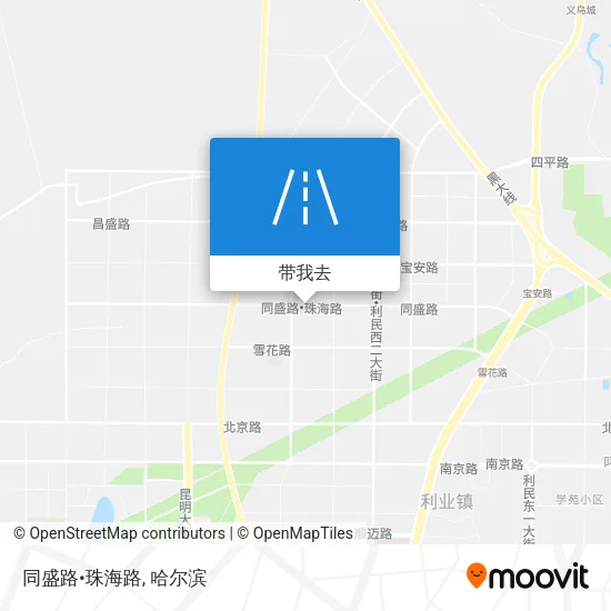同盛路•珠海路地图