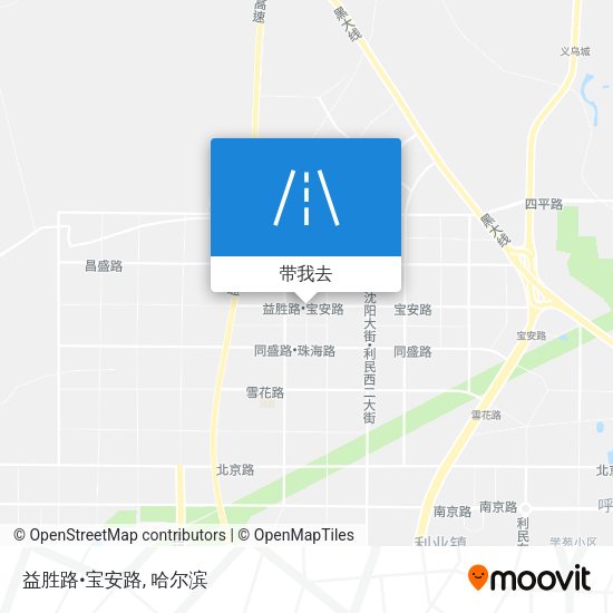 益胜路•宝安路地图
