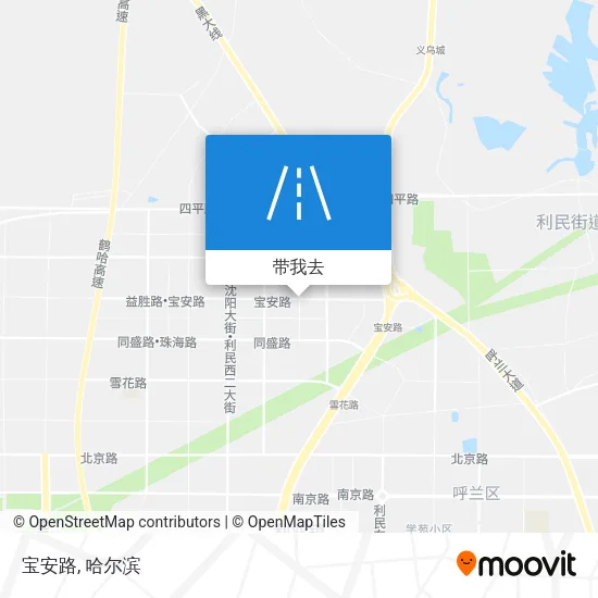 宝安路地图