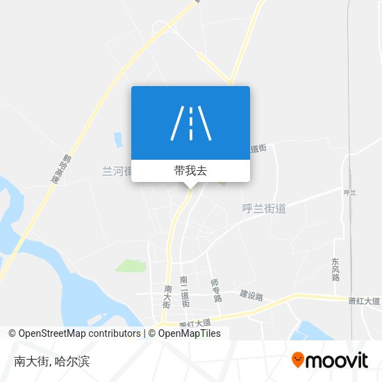 南大街地图