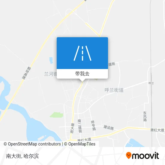 南大街地图