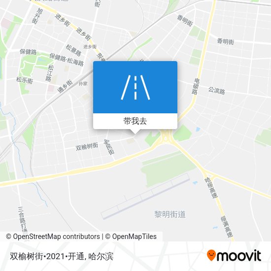 双榆树街•2021•开通地图