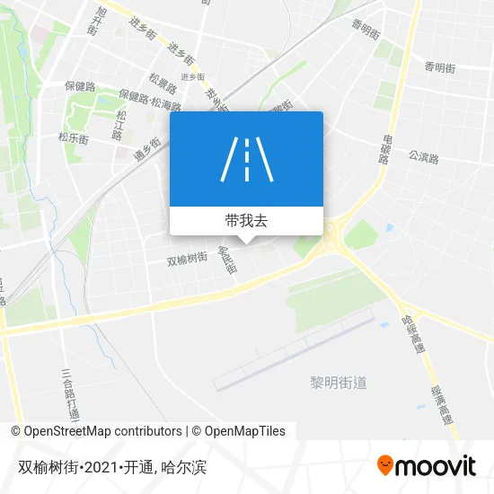 双榆树街•2021•开通地图