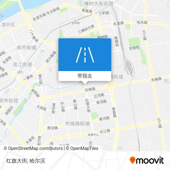 红旗大街地图