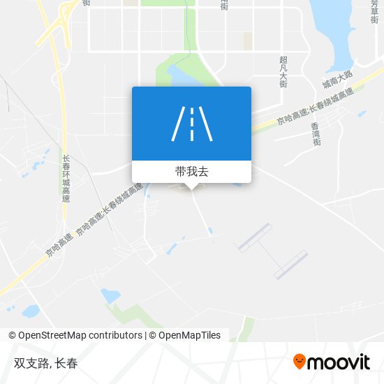 双支路地图