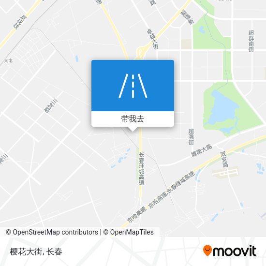 樱花大街地图