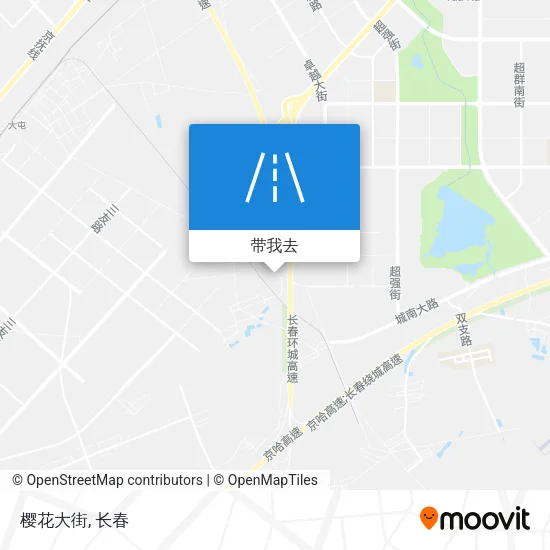 樱花大街地图