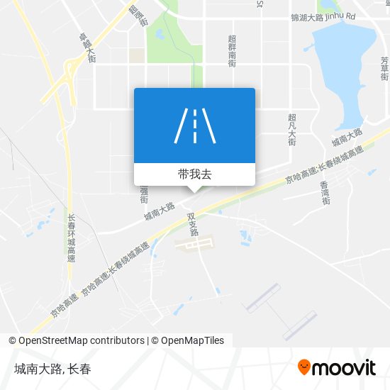 城南大路地图