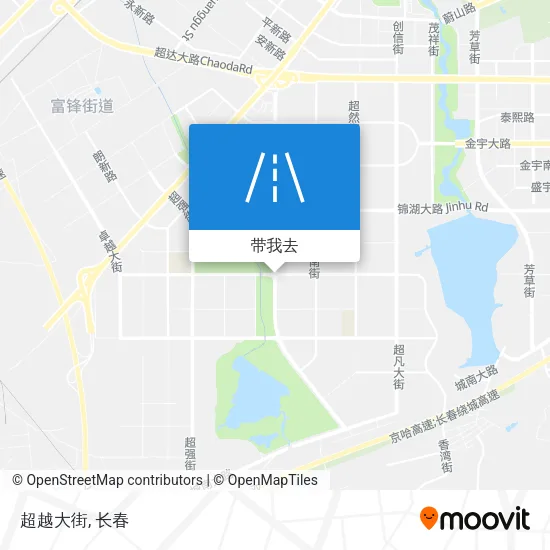 超越大街地图