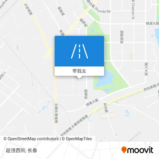 超强西街地图