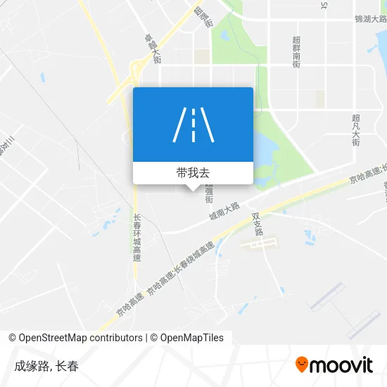 成缘路地图