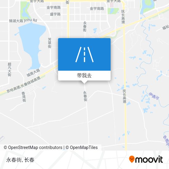 永春街地图