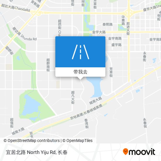 宜居北路 North Yiju Rd地图