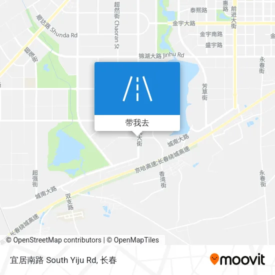 宜居南路 South Yiju Rd地图