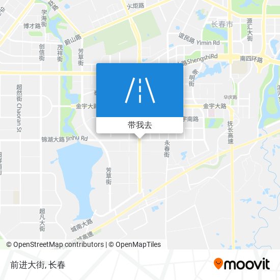 前进大街地图