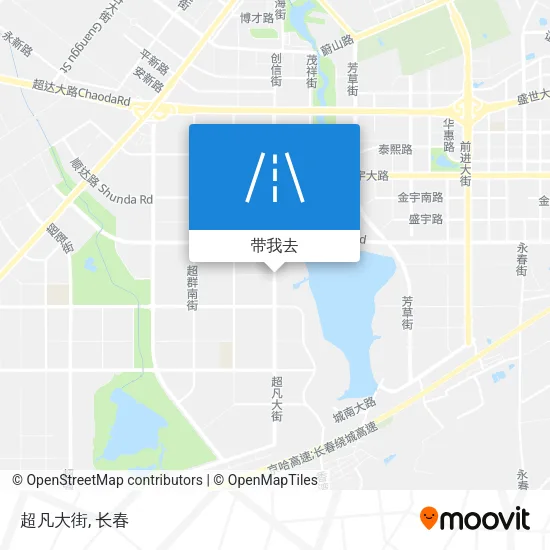 超凡大街地图