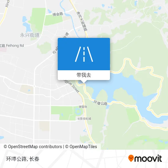 环墰公路地图