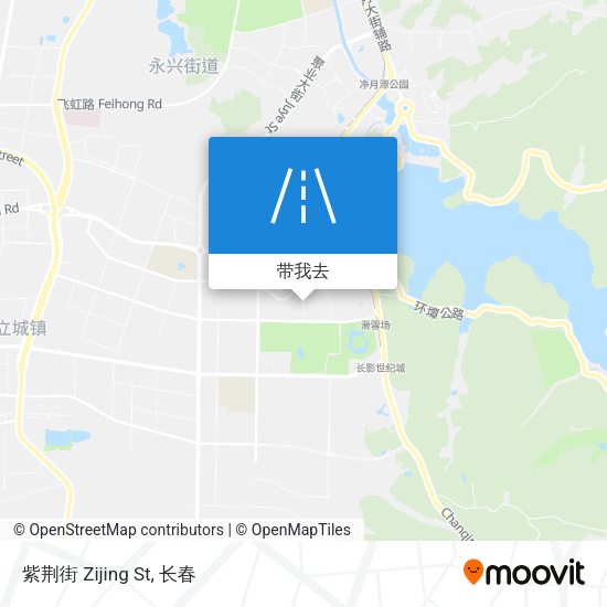 紫荆街 Zijing St地图