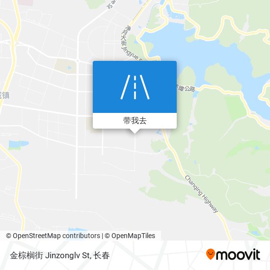 金棕榈街 Jinzonglv St地图