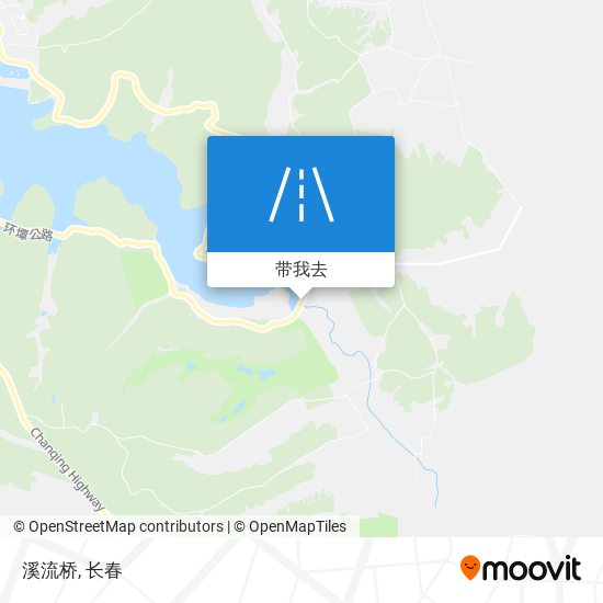 溪流桥地图