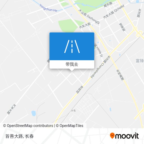 首善大路地图