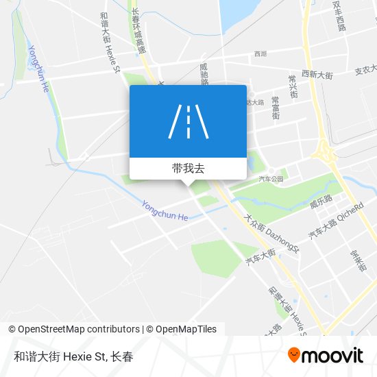 和谐大街 Hexie St地图