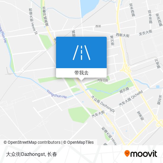 大众街Dazhongst地图