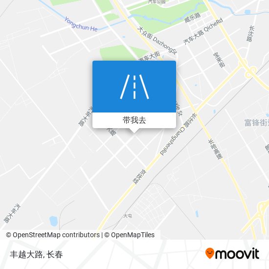 丰越大路地图