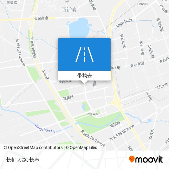 长虹大路地图