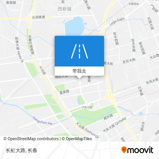 长虹大路地图
