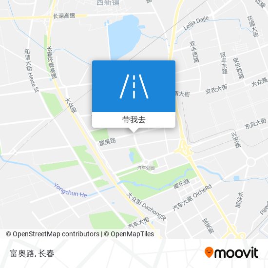 富奥路地图