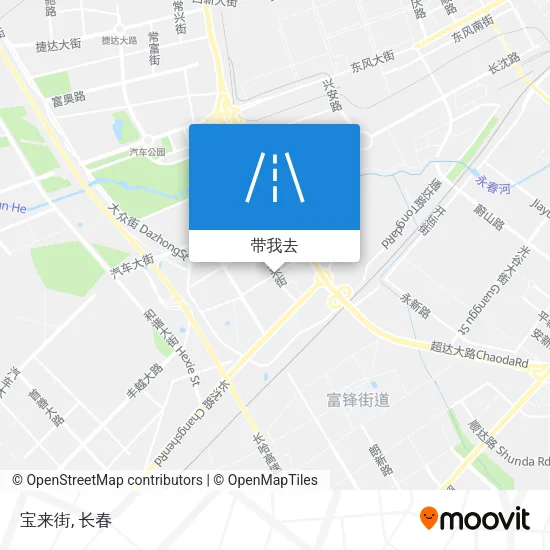 宝来街地图