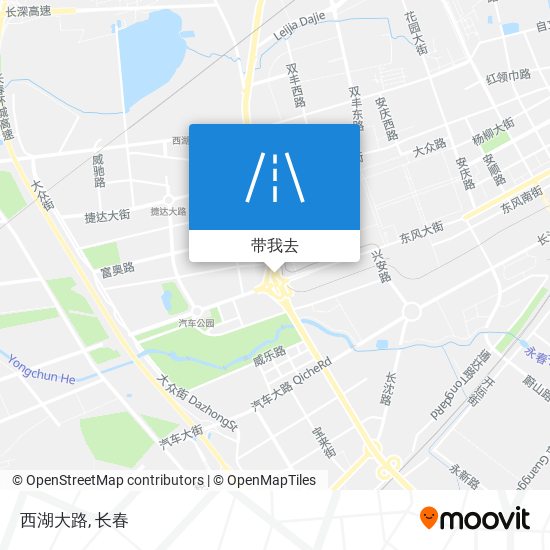 西湖大路地图