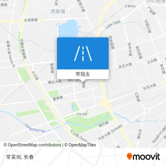 常富街地图