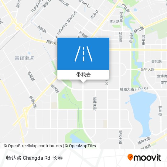 畅达路 Changda Rd地图