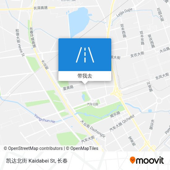 凯达北街 Kaidabei St地图