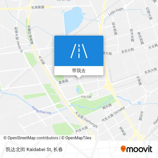 凯达北街 Kaidabei St地图